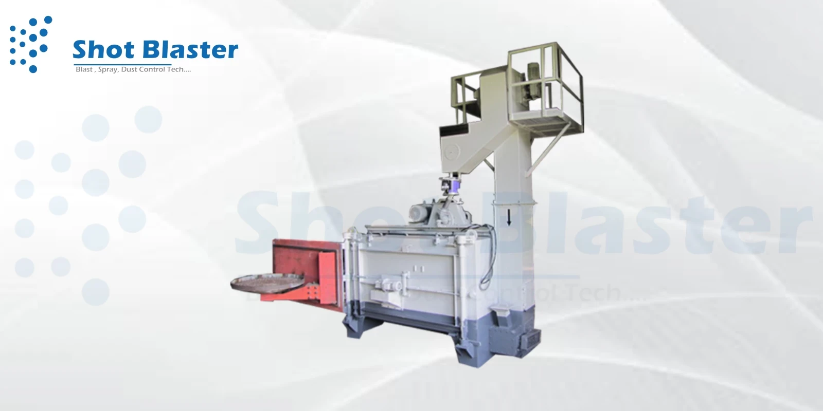 Table Type Abrasive Shot Blasting Machine