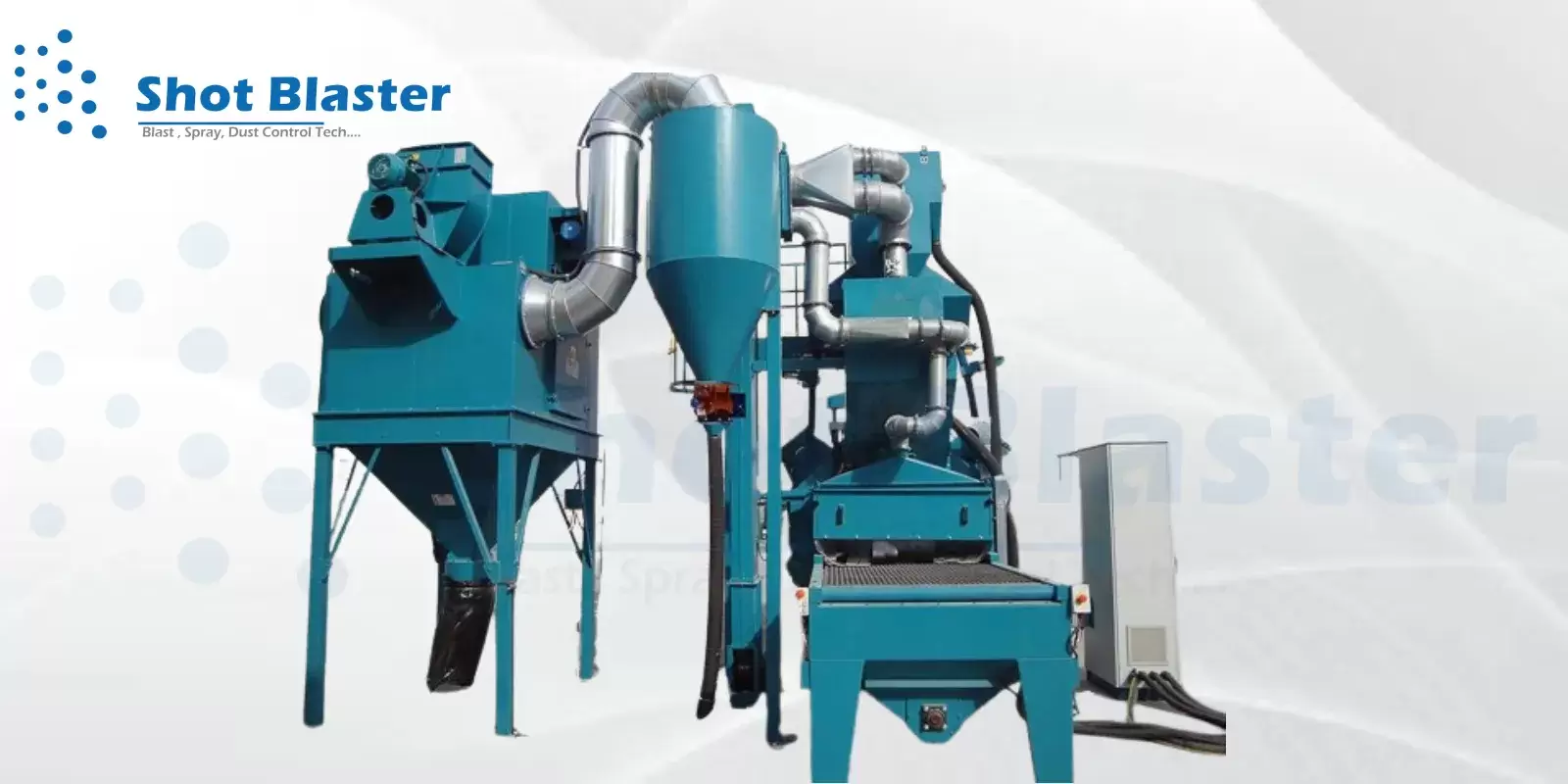 Stone Shot Blasting Machine