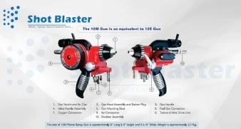 12M Wire Flame Spray Gun