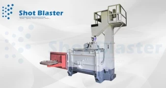 Table Type Abrasive Shot Blasting Machine